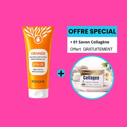 Gel Exfoliant à l’Orange Adieu taches sombres & rugosité