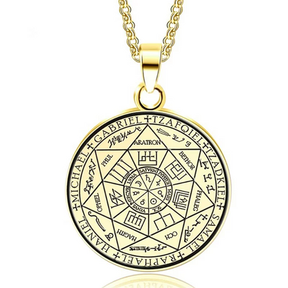 COLLIER 7 ARCHANGE™ avec Flacon d'HUILE d'OLIVE
